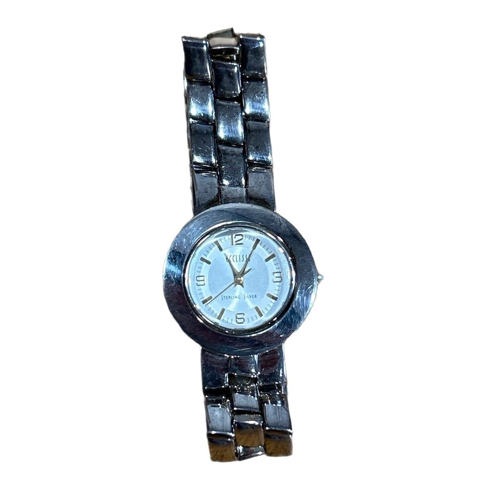 Eccissi Sterling Silver Women’s Watch 32250 Quartz Bracelet Watch Working